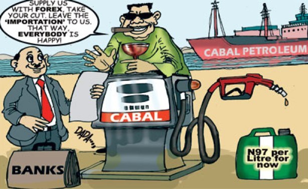 oil subsidy cartoon