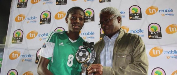 Asisat Oshoala Was  Named MVP at the Fifa U-20 World Cup and the AWC.
