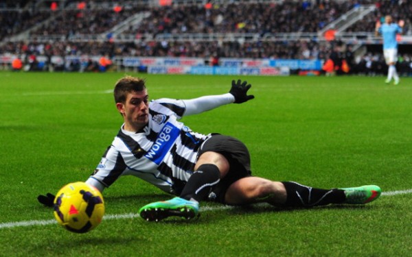 Davide Santon joins Inter Milan from Newcastle. Image: Getty.
