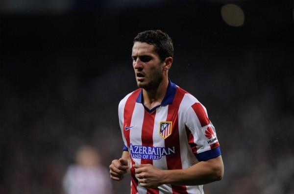 Koke Sidelined for At Least One Month With hamstring Injury. Image: Getty.