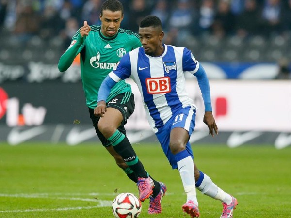 Solomon Kalou Could Be Fined for Defacing the Berlin Wall. Image: Getty.