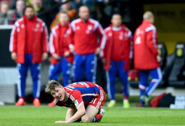 Schweinsteiger Unavailable for Leverkusen Game. Image: Getty.