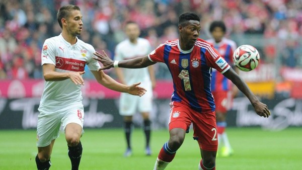David Alaba Possibly Out for the Rest of the Season after Tearing His Knee Ligaments. Image: Getty.