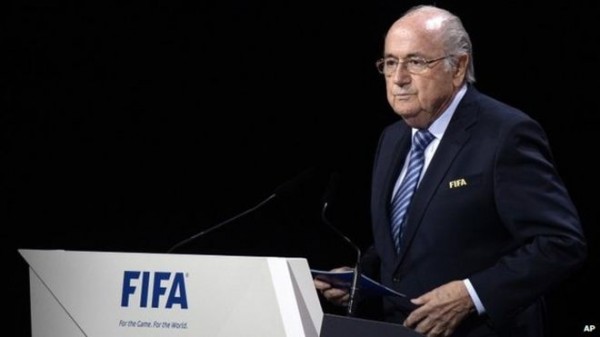 Sepp Blatter Has Announced He Will Stand Down as FIFA President at February's Extraordinary Congress. Image: AP.