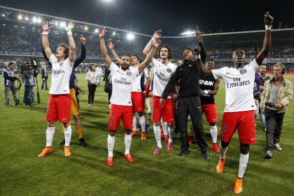 PSG Win Ligue Un for a Third a Straight Time. Image: Twitter via @PSG_English.