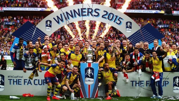 Arsenal Win the English FA Cup for a Record 12 Time With Victory Over Aston Villa. Image: PA.