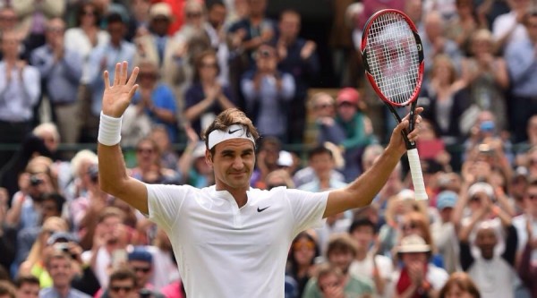 Roger Federer Through to Wimbledon Semi-Finals. Image: Getty.