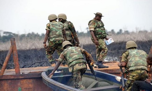 Image result for Nigerian army niger delta