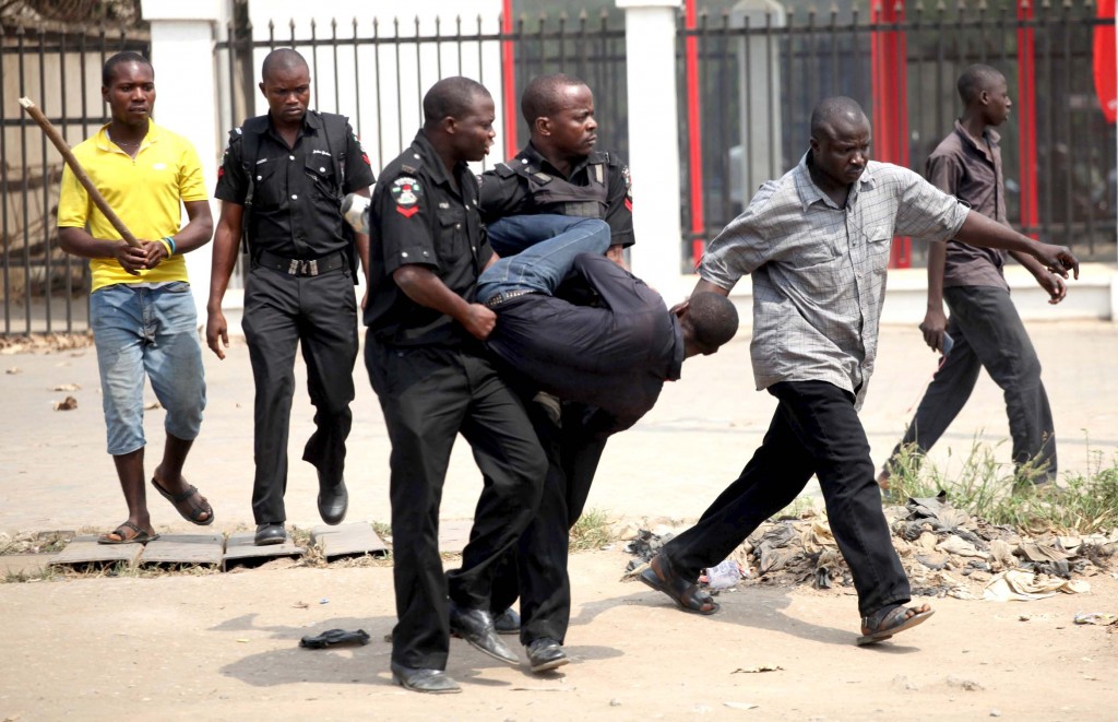 Image result for police arrest nigerian man