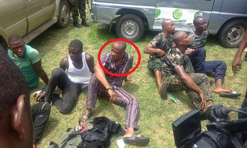 NYESOM WIKE’S SPECIAL ADVISER ON SPECIAL PROJECTS, CYRIL DUM WITE (ENCIRCLED), ARRESTED YESTERDAY