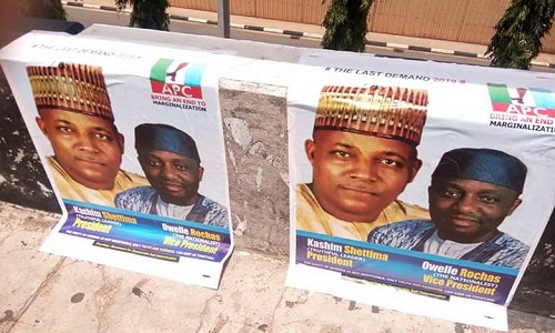Shettima-Okorocha Campaign Posters