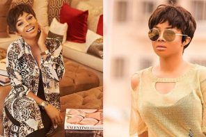 Toke Makinwa goes nude to publicize new product line, Glow 