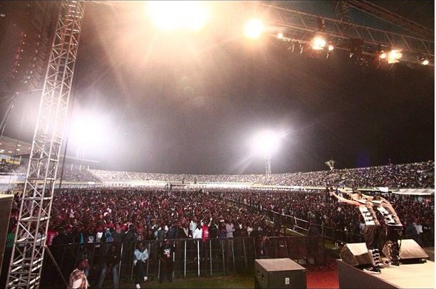 Large Turnout For Psquare Invasion Concert In Rwanda