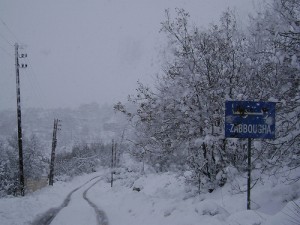 Snow in Lebanon