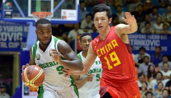 D'Tigers Against China at the 2013 Stankovic Cup.