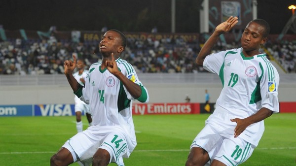 Chidiebere Nwakali Celebrates Goal During the 2013 U-17 World Cup.