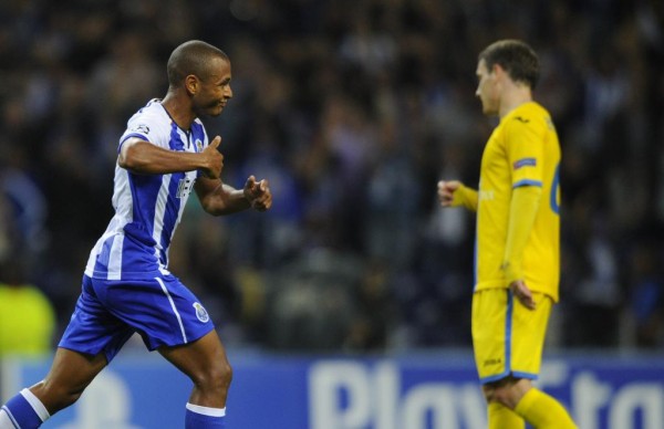 Brahimi is the First Porto Player to Score a Champions League Hat-Trick. Image: AFP/Getty.