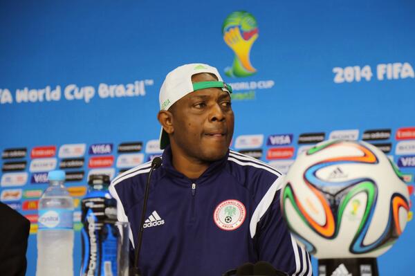 Keshi Led Nigeria to the Second Round of this Year's Fifa World Cup. Image: Getty.