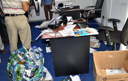 APC Data Centre raided by the DSS