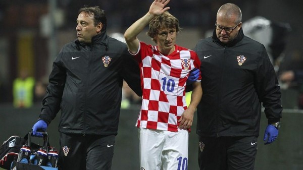 Luka Modric Ruled Out Until After the New Year With Injury. Image: Getty.