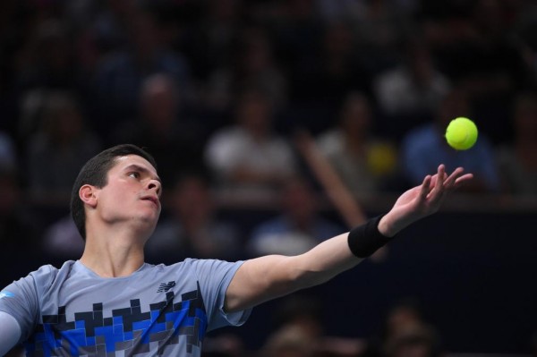 Milos Raonic Also Withdrew  from ATP World Tour Finals With a Quad Tear. Image: Getty.