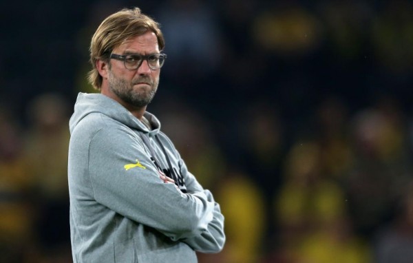 Jurgen Klopp Ways He Won't Quit Borussia Dortmund in the Face of Trouble. Image: AFP/Getty.
