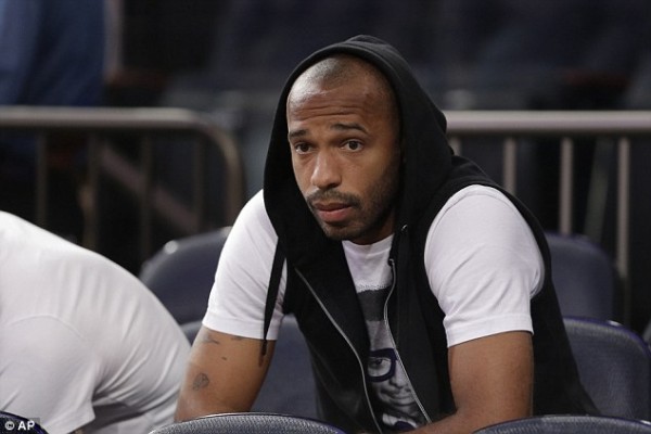 Thierry Henry Announces His Exit from New York Red Bulls. Image: AP.
