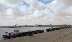 A view of Es Sider export terminal in Ras Lanuf