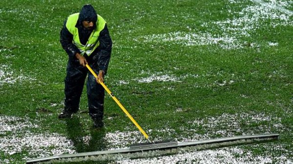 The Semi-Final Clash Between European Champions Real Madrid and Cruz Azul Was Shifted from Rabat Due to the Waterlogged Nature of the Pitch. Image: Getty.