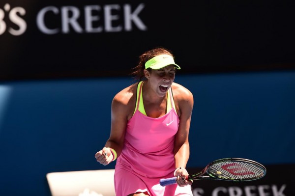 Madison Keys is the third 19-year-Old to Reach the Last 4 of the Australian Open For a Third Year Running after Countrywoman Sloane Stephens (2013) and Eugenie Bouchard (2014). Image: Tennis Australia.