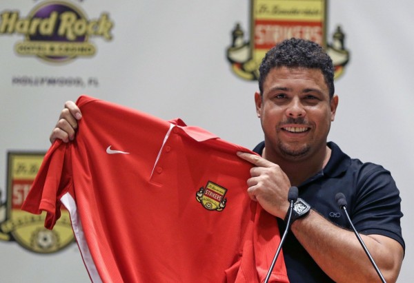 Ronaldo Became a Minority Stakes Owner With Fort Lauderdale Strikers. Image: Today Sport.