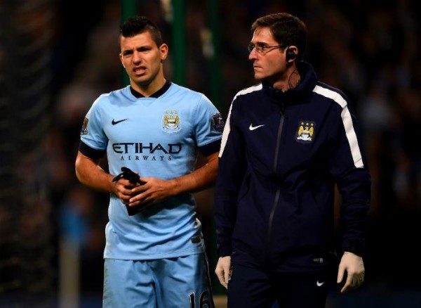 Sergio Aguero was Sidelined go Over a Month Last Season Due to a Kne Ligament Injury.