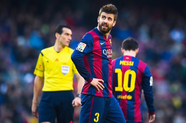 Gerard Pique Says a Barca-Real Final Will Be Historic. Image: Getty.
