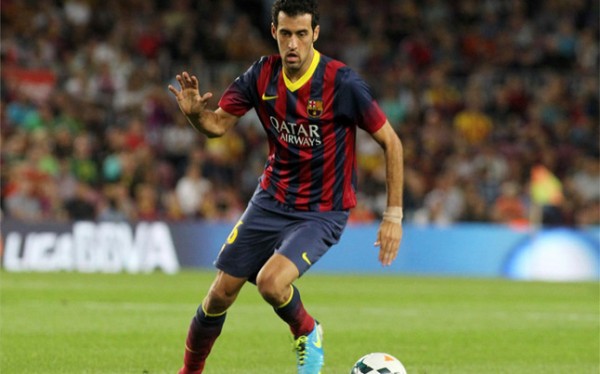 Sergio Busquets to Remain With Barcelona Until 2019. Image: AFP.