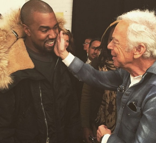 See What Happened When Kanye West Met Billionaire, Ralph Lauren -  Information Nigeria