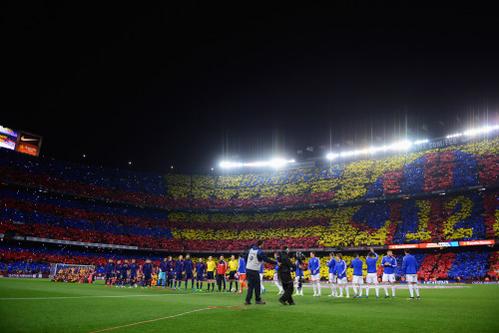 The Camp Nou Could go on a Domestic Recess after This Weekend La Liga game Between Baca and Real Sociedad if the LFP Does Not Back Down On a New TV Broadcast Rights Getty.