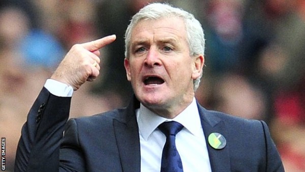 Mark Hughes Signs Stoke City Contract Extension. Image: Getty.