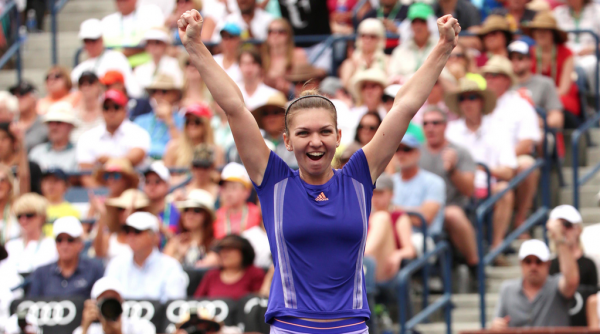 Simona Halep Clinches Her Third Title of 2015 at Indian Wells. Image: BNP Paribas Open.