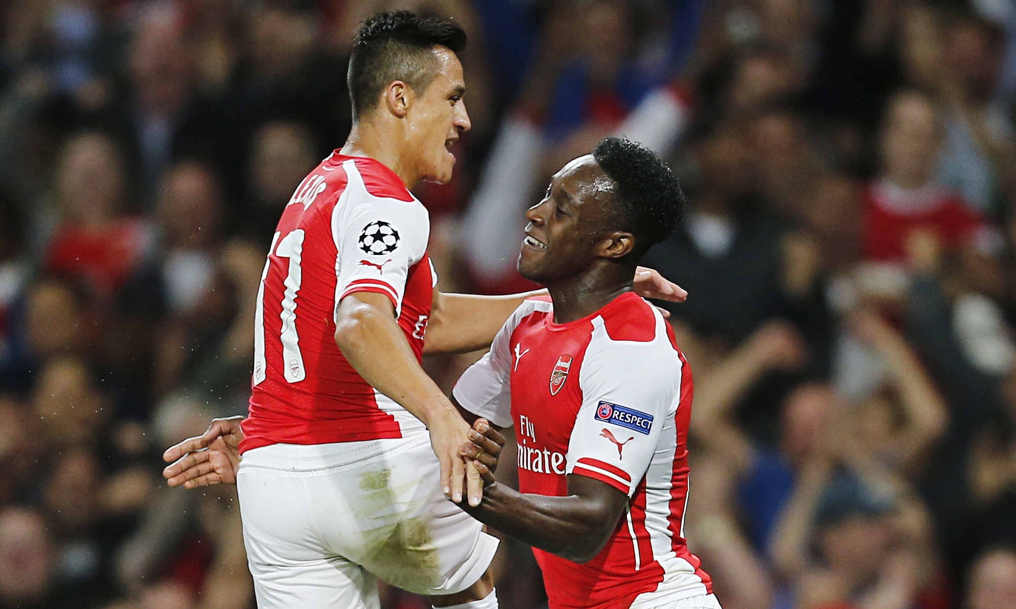 Sanchez and Welbeck continue to flourish upfront for Arsenal