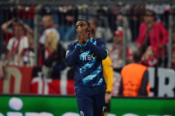 Jackson Martinez Pictured During a UEFA Champions League Game. Image: AFP/ Getty.