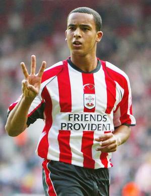 Theo Walcott once played for Southampton