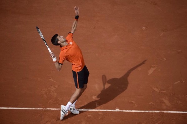 Novak Djokovic Beats Jarkko Nieminen to Move 36-2 Clear This Season. Image: RG via Getty.