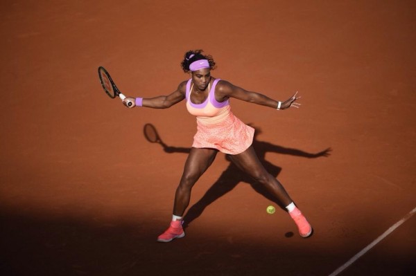 Serena Williams Becomes the First Woman in Open Era to Win 50+ Matches on All Four Grand Slams. image: RG via Getty.