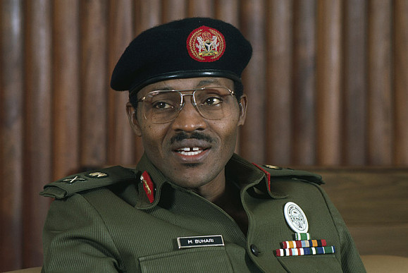 ca. 1983-1985, Nigeria --- General Muhammadu Buhari of Nigeria --- Image by © William Campbell/Sygma/Corbis