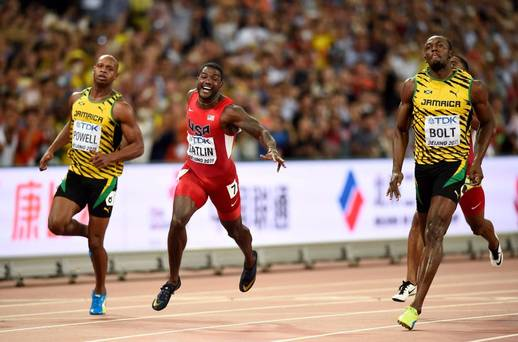 Usain Bolt Has Now Won Nine Gold Medals at the World Championships. Image: Getty.