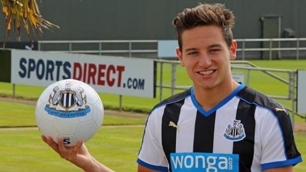 Florian Thauvin Joins Newcastle from Marseille. Image: NUFC.