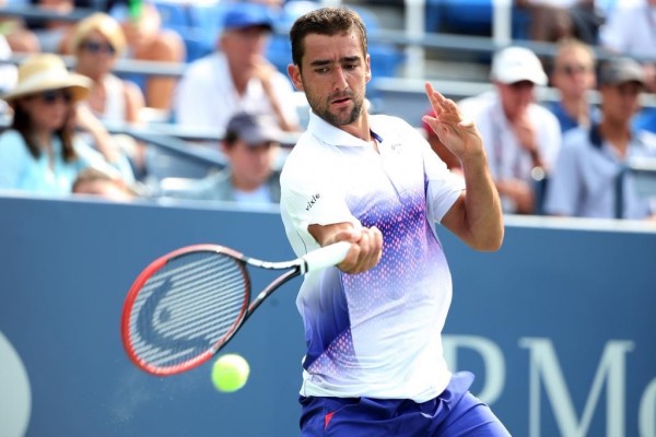 Marin Cilic Started His U.S. En Defence With a Laboured Win. Image: USTA.