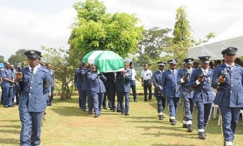 Flight Lieutenant Ebitimi Owei-burial