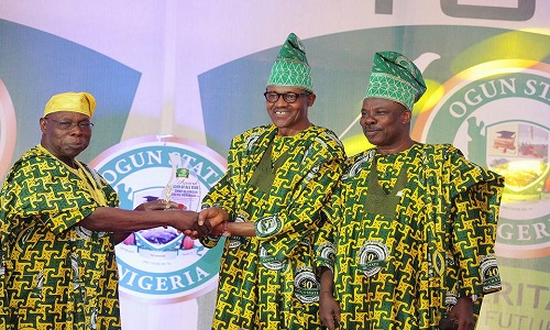 Buhari-Obasanjo-Ogun at 40
