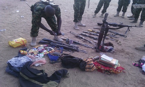 Boko Haram weapons